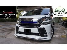 Toyota Vellfire 3.5 MODELLISTA 1 YEAR WARRANTY NEW FACELIFT 2011,BLACK INTERIOR,PILOT SEATS,2 POWER DOORS,POWER BOOT,DVD PLAYER,1 DATIN OWNER