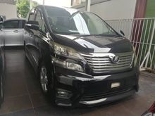 2012 Toyota Vellfire 2.4 Z G Edition MPV
