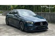 2022 Mercedes-Benz AMG A35 2.0 4MATIC Sedan (CKD Local Spec) Carbon Bodykit Front Side Rear Spoiler, A45S Front Grill
