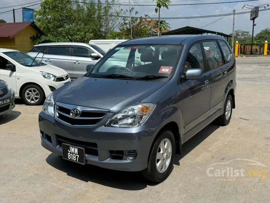 2011 Toyota Avanza E MPV