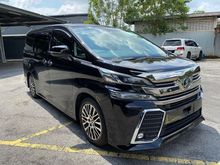 2015 Toyota Vellfire 2.5 ZG JBL HOME THEATHER 360 PANAROMIC 4 CAMERA UNREG