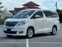FACELIFT 1 OWN REG 17 2012 Toyota Alphard 2.4 240G MPV