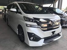 2016 Toyota Vellfire 3.5 Executive Lounge Full Spec NO GST 338K -UNREG