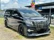 Used FREE 5YEARS WARRANTY 2016 Toyota Alphard 2.5 G S C Package MPV