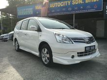 Nice No.9949,One Owner,IMPUL Bodykit,DVD Player,Well Maintain,Accident Free-2012 Nissan Grand Livina 1.8(A) CVTC Comfort MPV