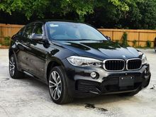 2015 BMW X6 3.0 xDRIVE35i M-SPORT PETROL JAPAN UNREG - SURROUND 360 VIEW CAM - SPORT MODE - LEATHER MEMORY SEAT - PRE CRASHERA - HUD - POWERBOOT