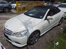 2012 Mercedes-Benz E200 COUPE CGI TURBO 1.8 (A) CONVERTIBLE 49K KM E250 CABRIOLET FULLY AMG SPEC 7 G-TRONIC 2013