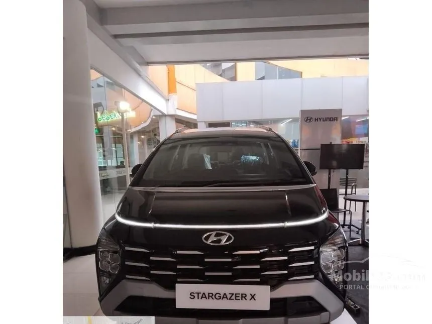 Jual Mobil Hyundai Stargazer X 2023 Prime 1.5 di Banten Automatic Wagon Hitam Rp 300.000.000