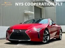 2023 Lexus LC500 5.0 V8 S Package Coupe Unregistered Call For Best PRICE