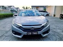 2018 Honda Civic 1.8 S Sedan (MUKA RM500) (MONTHLY RM940) (LIKE NEW) (Stylish & Sporty Sedan) (Smooth 1.8L i-VTEC Engine) (Fuel Efficient)