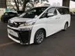Recon 2021 Toyota Vellfire 2.5 MPV Golden Eye Special Edition Grade 5 3LED Gold Headlight Sequential Signal Sunroof Carplay