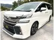 Used 2017 Toyota Vellfire 2.5 Z G Edition/SUNROOF/PRE