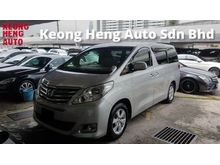 2013 Toyota Alphard 2.4 X Reg 2018 MPV