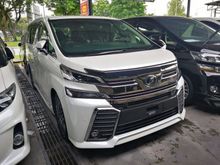 2015 Toyota Vellfire 2.5 Z G Edition