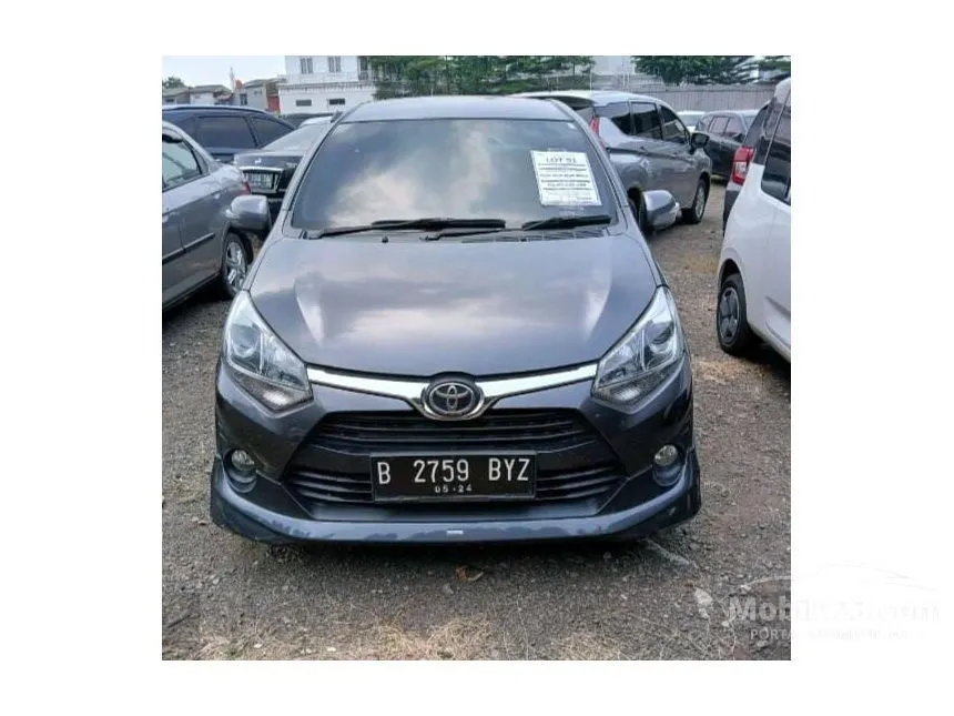 Jual Mobil Toyota Agya 2019 TRD 1.2 di DKI Jakarta Manual Hatchback Abu
