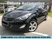 2014 Hyundai Elantra 1.8 Premium Full Spec GLS Sunroof Leather Seat Original Paint Lady Owner