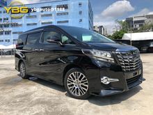 2015 Toyota Alphard 3.5 G SA C Package MPV JBL PILOT SEAT 4CAM SUNROOF PRE CRASH FULL SPEC UNREG