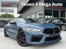 2020 BMW M8 Competition 4.4 Coupe UNREG RECON UK SPEC TIP TOP CONDITION ORIGINAL LOW MILEAGE HIGH SPEC CARBON ROOF 360 CAM HUD CARBON INTERIOR