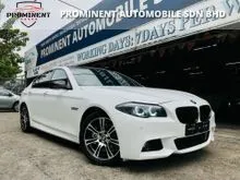 BMW 528i M5 3.0 M-SPORT WTY 2023 2012, CRYSTAL WHITE IN COLOUR, M-SPORT SPORT RIMS, FULL LEATHER SEATS,ONE VIP MALAY OWNER