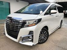 2016 Toyota Alphard 2.5 SC SUNROOF ,FULL MODELISTA BODYKIT ,MODELISTA EXHAUST UNREGISTER