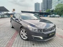2016 Peugeot 508 1.6 THP Sedan LOAN MUDAH LULUS 1 YEAR WARRANTY GENUINE YEAR MADE