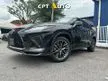 Recon 2020 Lexus RX300 2.0 F Sport SUV JB BRANCH/ GRED 5A/PANORAMIC ROOF / 2 TONE INTERIOR