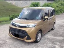 2017 Toyota Tank 1.0 Custom GT MPV-REG2023-push start-power door-pre crash-android player-reverse camera-high loan-cash back-3yrs warranty....