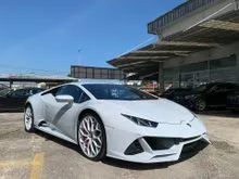 2021 Lamborghini Huracan 5.2 Evo Coupe LP640-4 PRICE NEGO UNTIL LET GO
