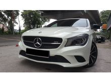 Mercedes-Benz CLA200 AMG WARRANTY UNTIL 2020 2016,FULL LEATHER SEATS,8 AIR BAGS,INTERIOR LIKE NEW CONDITION,CRYSTAL WHITE IN COLOUR,ONE PILOT OWNER