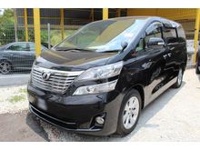 2009 Toyota Vellfire (A) 2.4 Z Platinum