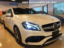 2016 Mercedes-Benz A45 AMG 2.0 4MATIC - UNREG - 0% SST - JAPAN MERCEDES-BENZ CERTIFIED CARS - PUSH START - HARMON KARDON - PANAROMIC ROOF