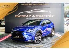 2016 Lexus NX 200t 2.0 F-SPORT Local Spec Facelift PanaRoof Marklevinson P/Boot 360Cam RedNappaSeat BSM P/Shift 3EyeLED Matrix Headlamp Lowmile 89kKM
