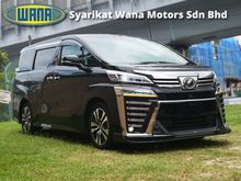FREE 5 YEARS WARRANTY! FREE V-KOOL TINTED!! 2018 Toyota Vellfire ZG 2.5 /JBL HOME THEATHER/REAR ENTERTAINMENT/TRD FRONT LIPS/PRE-CRASH/BLIND SPOT/F.D.M/360 SURROUND CAM # Max 012-201 6830