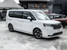 2023 Honda Step WGN 1.5 SPADA Premium Line/7 Seater/2 Power Door/Half Leather Seat/BSM/Live Concert Surround Sound System/Rare Units/Digital Meter/GVE