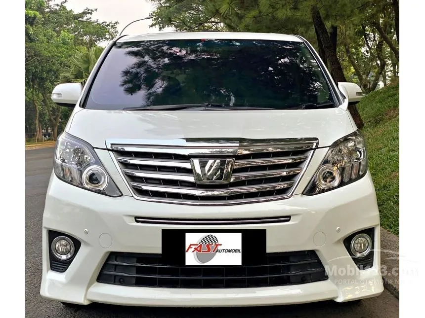 Jual Mobil Toyota Alphard 2014 SC 2.4 di DKI Jakarta Automatic MPV Putih Rp 355.000.000