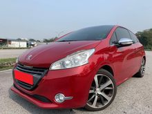 Peugeot 208 1.6 (A) 2013 Allure Hatchback 3DR Full Service Record 50K
