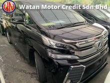 2016 Toyota Vellfire 2.5 ZA UNREG 7 Seat 2Pwr Door Pwr Boot Android Player 360 Surround Camera Local KL AP Price Negotiable 2.2x Loan Rates