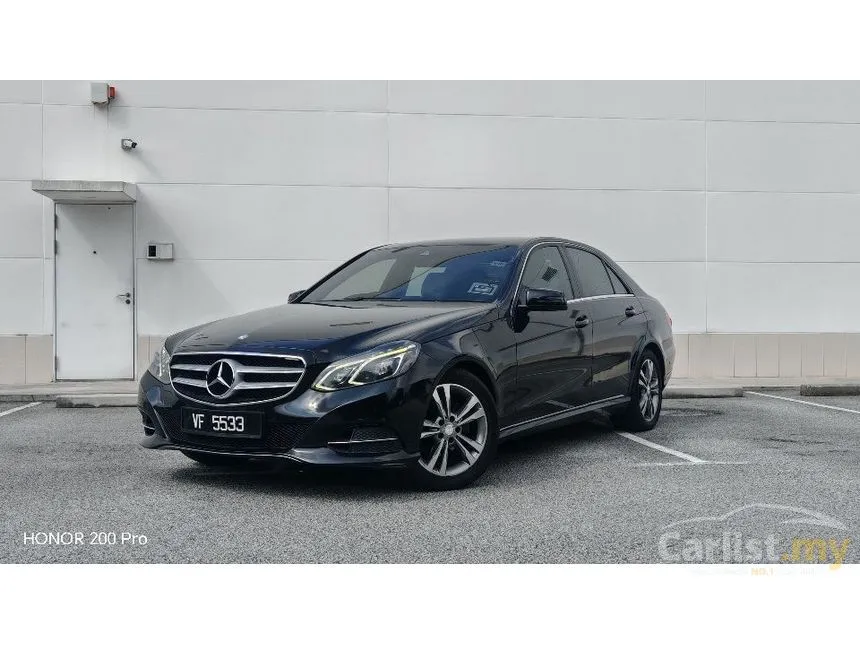 2013 Mercedes-Benz E200 Avantgarde Sedan