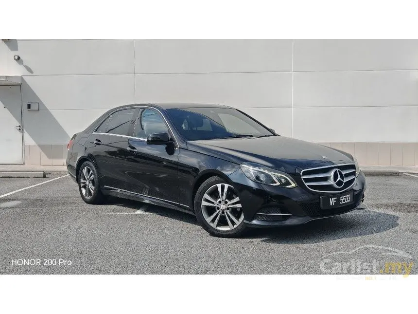 2013 Mercedes-Benz E200 Avantgarde Sedan