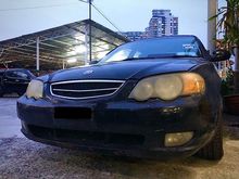 2005 Kia Spectra 1.6 LS Sedan 1 CAREFUL KIRA PROMO MURAH JUAL SIAP OTR RM 3500 FULL LEATHER SEAT