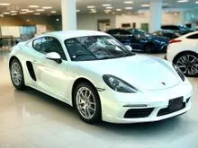 2022 Japan Spec Ready Stock Porsche 718 2.0 Cayman Coupe