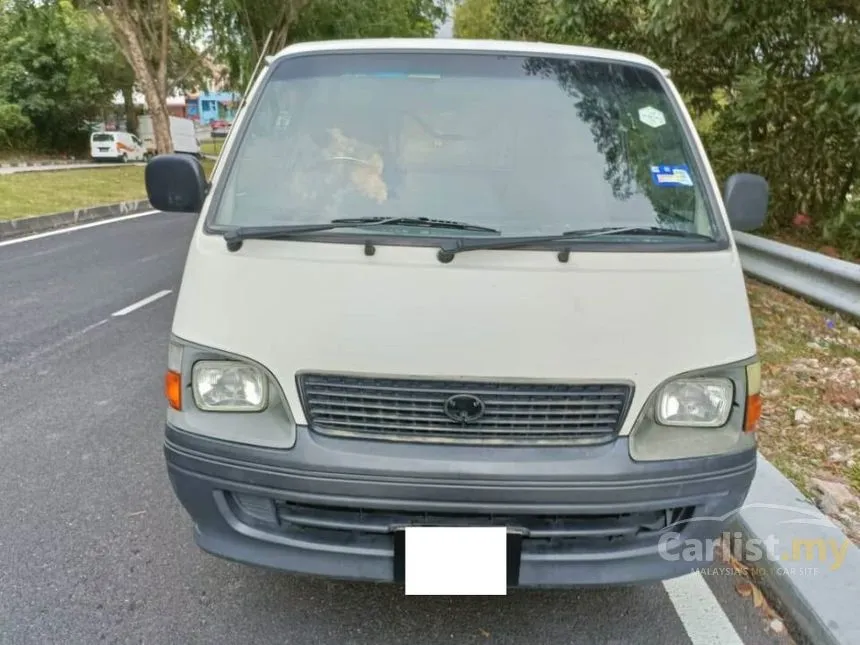 2004 Toyota Hiace Panel Van
