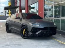 2023 Lamborghini Urus S 4.0 SUV Excellent Condition,Low Mileage Like New Car, Grey Wrap To Matt,Akrapovic Exhaust,B&O Premium Sound System and more...