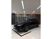 2022 Lexus RX 300 2.0 F Sport SUV Black on Red Odo 19 Rb (TERMURAH)