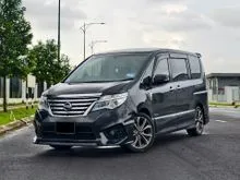 [360 CAM] 2016 Nissan SERENA 2.0 PREMIUM IMPUL S-HYBRID HWS MPV Easy Loan