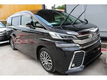 2016 Toyota Vellfire 2.5 Z G Edition MPV -- UNREG --