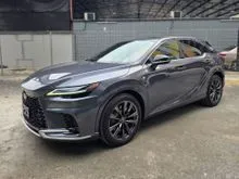 2024 Lexus RX 350 2.4 F Sport - SUNROOF - RED SEAT - 4 CAMERA - HIGH SPEC - GRADE 5 - (UNREGISTERED) - NICE GRAY COLOR -