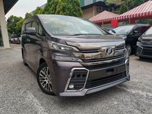 2015 Toyota Vellfire 2.5 Z G Edition (A)