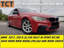 2012 BMW 302D (A) F30 FULL M SPORT BODYKIT,POWERFULL CAR