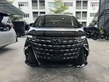 2025 Toyota Alphard 2.5 Z JBL SIDE STEP AUTO PARKING ADVANCE DRIVE